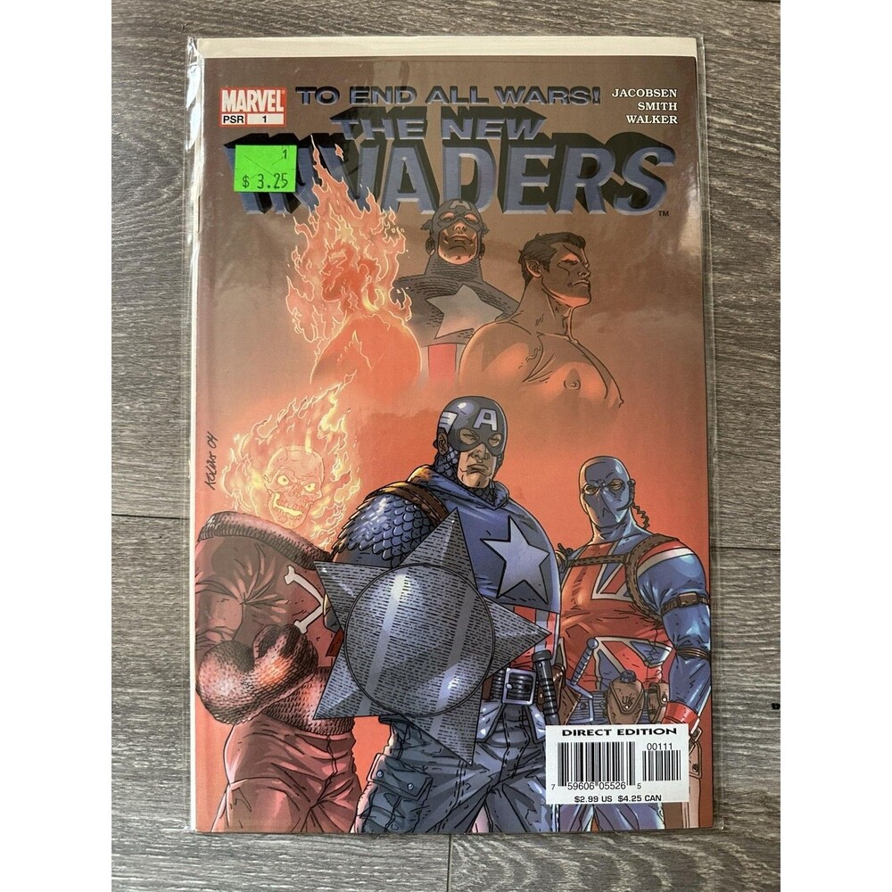 Marvel The New Invaders #1 Single Issue Comic Captain Americat First Printing
